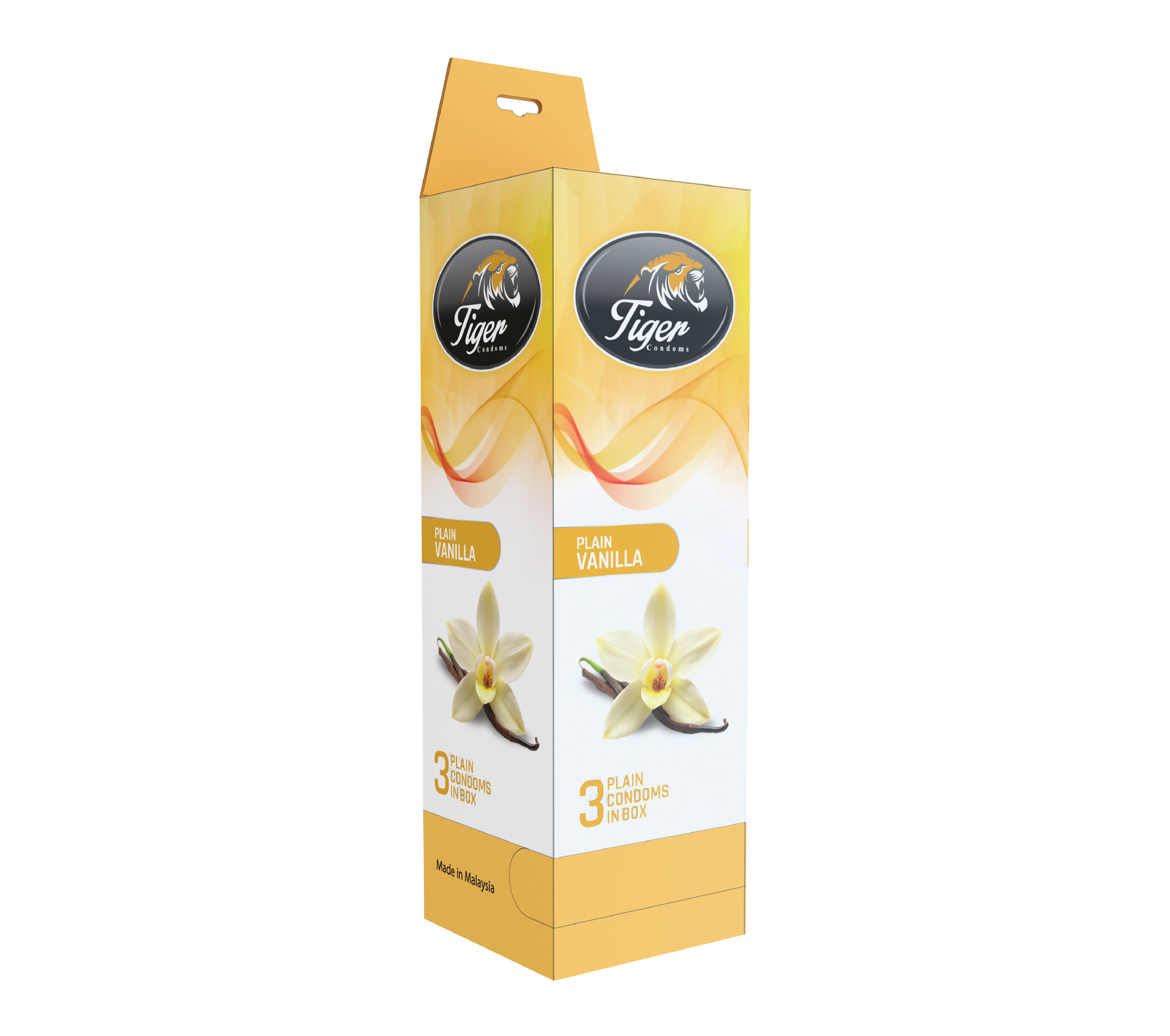 Tiger Vanilla Flavored-Condom